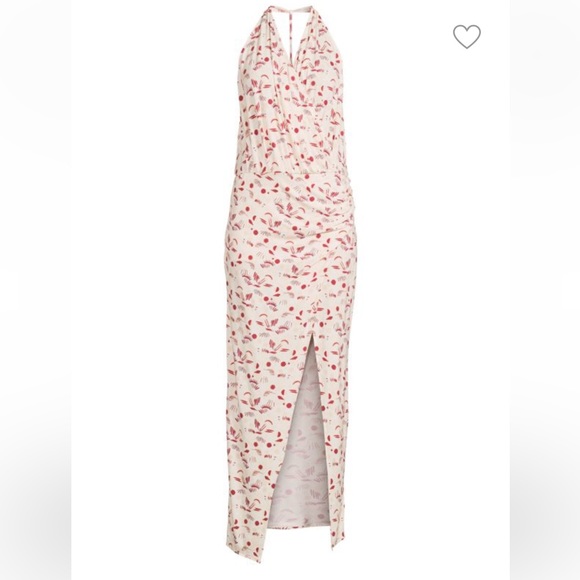 Free People Daria Graphic Maxi Dress Ivory Combo - Picture 2 of 11